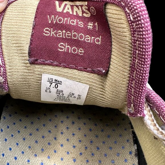 Vans Chima Ferguson Pro Burgundy Men Sneaker Size 7 main image 16